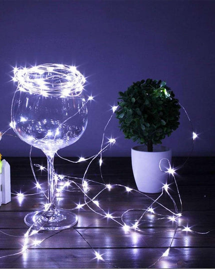 Instalatie de Craciun, Decoratiune de Craciun, 200 Beculete LED, cu Baterii si Telecomanda, cu 8 Functii, Lungime