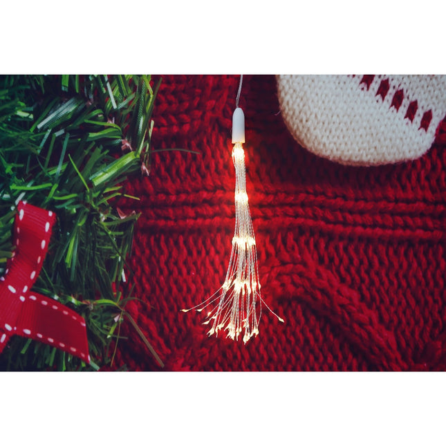 Instalatie Craciun, 200 LED-uri, Telecomanda 8 functii, Incarcare Solara, Explozie Fireworks, Fir Cupru, interior/exterior