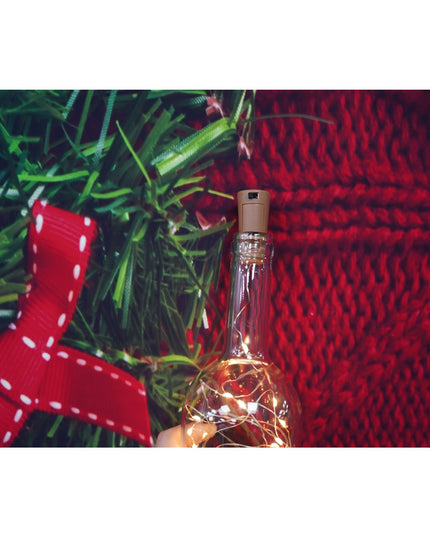 Instalatie Craciun, Liniara, 3 metri, Baterii, 30 LED-uri