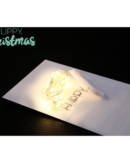 Instalatie Craciun, Liniara,Baterii, 30 LED-uri