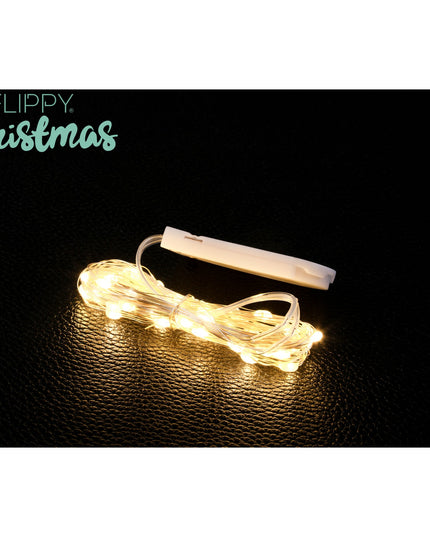 Instalatie Craciun, Liniara,Baterii, 30 LED-uri