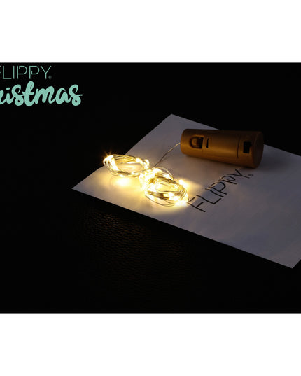 Instalatie Craciun, Liniara, 3 metri, Baterii, 30 LED-uri