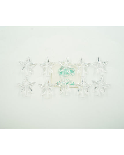 Instalatie Craciun cu ornamente stea,30 LED-uri