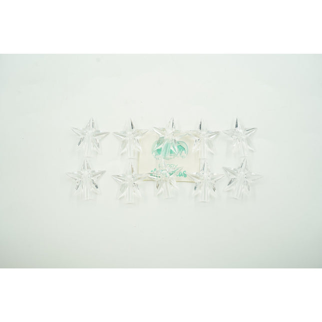 Instalatie Craciun cu ornamente stea, , 30 LED-uri