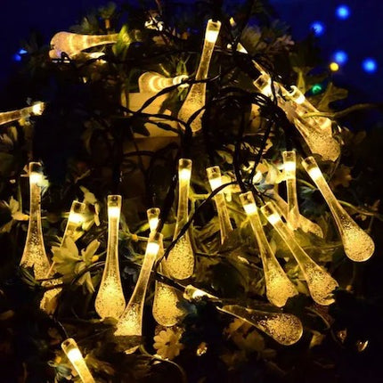 Instalatie Craciun, Tip Picaturi de apa, 20 Led-uri, 5 metri