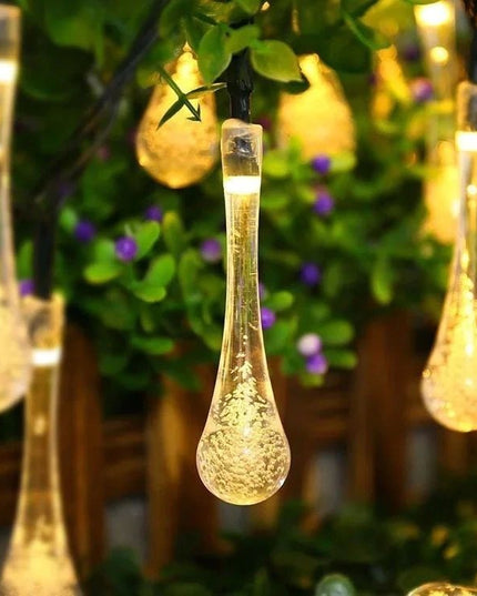 Instalatie Craciun, Tip Picaturi de apa, 20 Led-uri, 5 metri