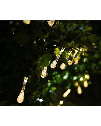 Instalatie Craciun, Tip Picaturi de apa, 20 Led-uri, 5 metri