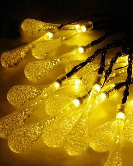 Instalatie Craciun, Tip Picaturi de apa, 20 Led-uri, 5 metri