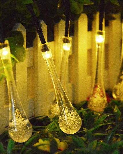 Instalatie Craciun, Tip Picaturi de apa, 20 Led-uri, 5 metri