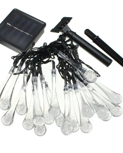 Instalatie Craciun, Tip Picaturi de apa, 20 Led-uri, 5 metri