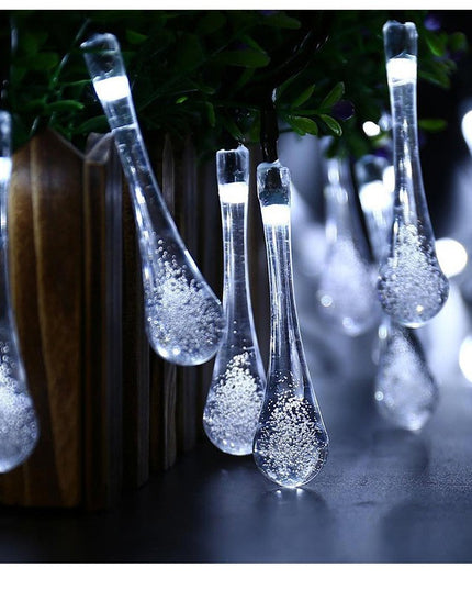 Instalatie Craciun, Tip Picaturi de apa, 20 Led-uri, 5 metri