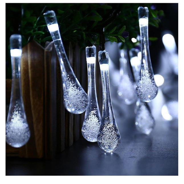 Instalatie Craciun, Tip Picaturi de apa, 20 Led-uri, 5 metri