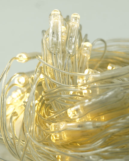 Instalatie Craciun Yoto, Tip Plasa, x , 80 LED-uri, Prelungitor , 8 Jocuri de Lumini, Interconectabila, Fir