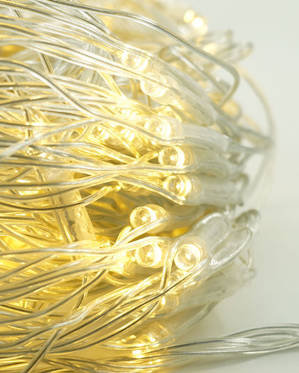 Instalatie Craciun Yoto, Tip Plasa, x , 160 LED-uri, Prelungitor , 8 Jocuri de Lumini, Interconectabila, Fir