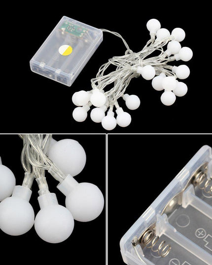 Instalatie de Craciun cu Baterii 20 LED -uri Globuri