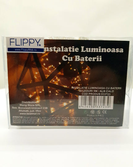 Instalatie de Craciun cu Baterii Fir