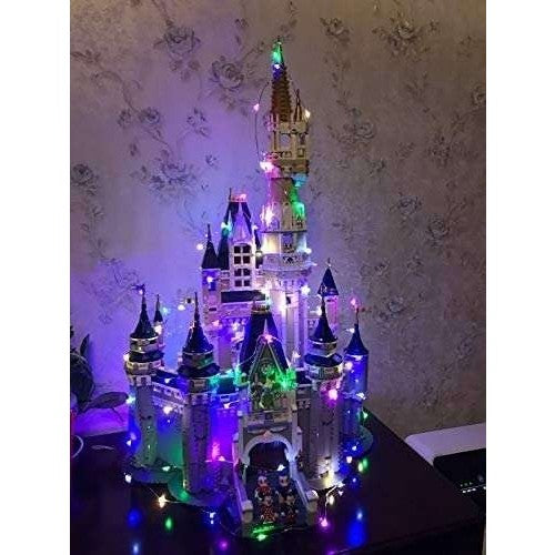 Instalatie de Craciun cu Baterii Tip Liniar, 2 jocuri de lumini, Fir Cupru 100 LED -uri