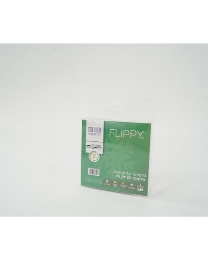 Instalatie de Craciun, Liniara,Baterii, 50 LED-uri