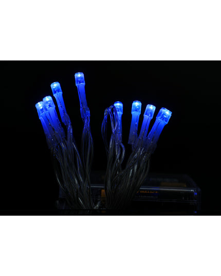 Instalatie de Craciun cu Baterii Tip Liniar, 2 jocuri de lumini, Fir