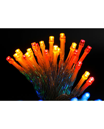 Instalatie de Craciun cu Baterii Tip Liniar, 2 jocuri de lumini, Fir