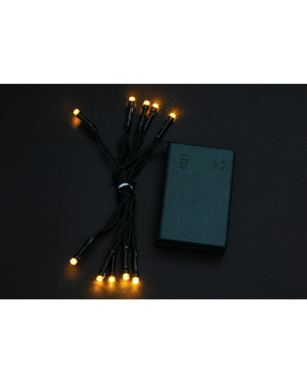 Instalatie de Craciun cu Baterii Tip Liniar, 2 jocuri de lumini, Fir