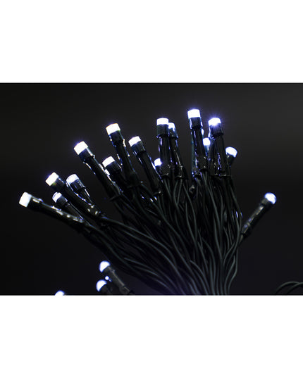 Instalatie de Craciun cu Baterii Tip Liniar, 2 jocuri de lumini, Fir