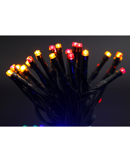 Instalatie de Craciun cu Baterii Tip Liniar, 2 jocuri de lumini, Fir