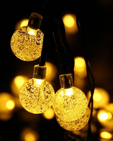 Instalatie de Craciun cu Baterii Tip Sir 10 LED -uri Bec