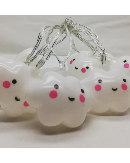 Instalatie de Craciun cu Baterii Tip Sir 10 LED -uri Norisor