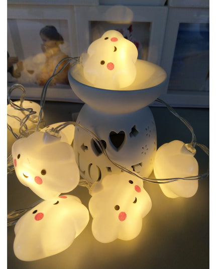 Instalatie de Craciun cu Baterii Tip Sir 10 LED -uri Norisor