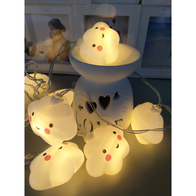 Instalatie de Craciun cu Baterii Tip Sir 10 LED -uri Norisor