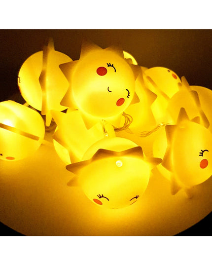 Instalatie de Craciun cu Baterii Tip Sir 10 LED -uri Soare