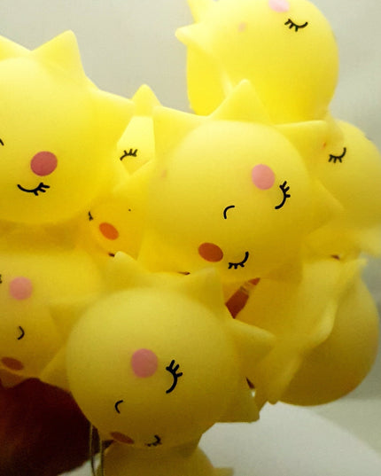 Instalatie de Craciun cu Baterii Tip Sir 10 LED -uri Soare