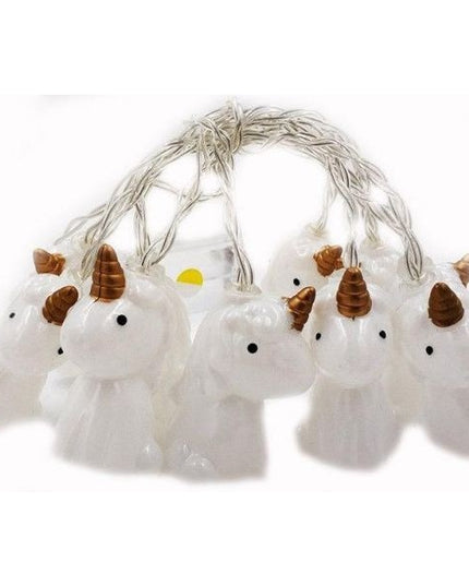 Instalatie de Craciun cu Baterii Tip Sir 10 LED -uri Unicorn