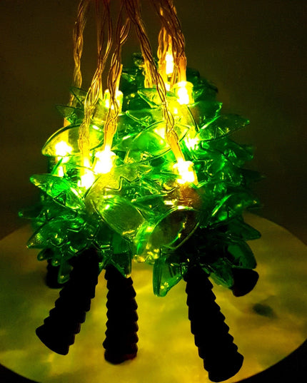 Instalatie de Craciun cu Baterii Tip Sir LED -uri Palmier