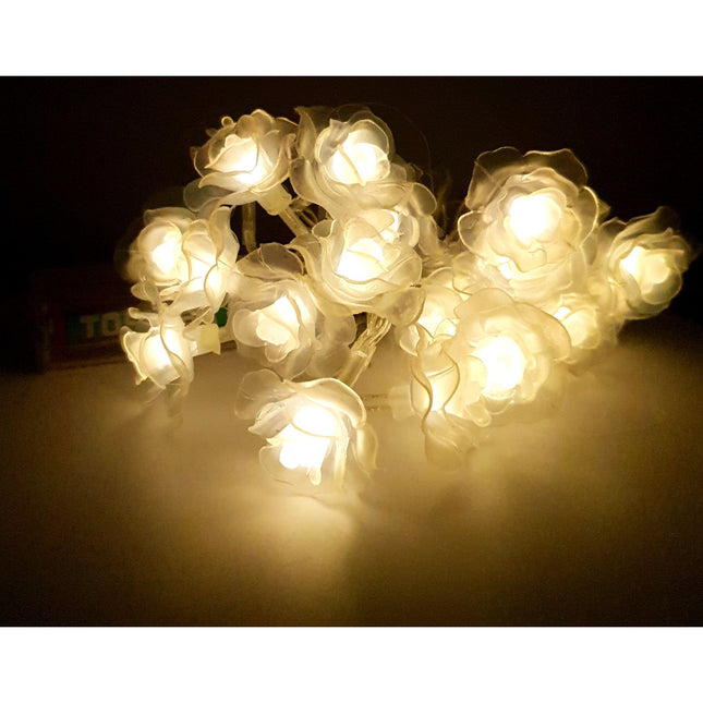 Instalatie de Craciun cu Baterii Tip Sir 20 LED -uri Flori