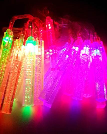 Instalatie de Craciun cu Baterii Tip Sir 20 LED -uri Turturi