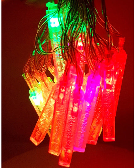 Instalatie de Craciun cu Baterii Tip Sir 20 LED -uri Turturi