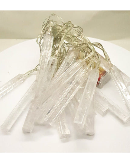 Instalatie de Craciun cu Baterii Tip Sir 20 LED -uri Turturi