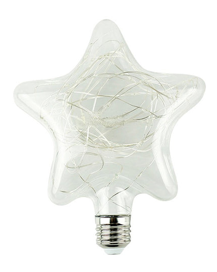 Instalatie de Craciun cu Baterii Tip Sir 8 Stelute Luminoase