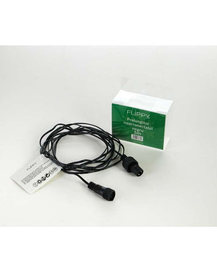 Instalatie de Craciun ® Tip Franjuri, 8 jocuri de lumini cu transformator,572 LED-uri, Interconectabila, Fir