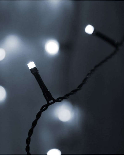 Instalatie de Craciun ® Tip Franjuri, Flash, cu transformator,429 LED-uri, Interconectabila, Fir