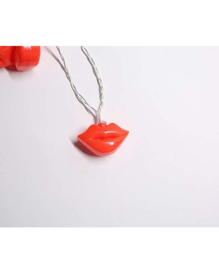 Instalatie de Craciun, ®, Tip Sir cu Baterii,10 LED-uri, Model Buze