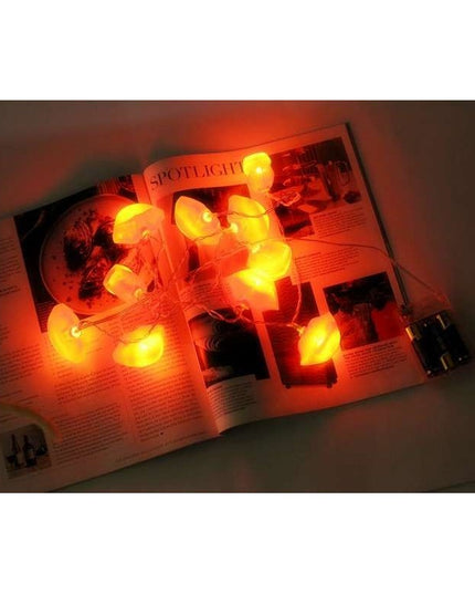 Instalatie de Craciun, ®, Tip Sir cu Baterii,10 LED-uri, Model Buze