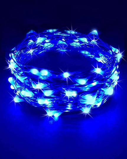 Instalatie de Craciun, ®, Tip Sir cu Baterii,30 LED-uri, Fir de Cupru