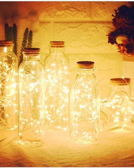 Instalatie de Craciun, Liniara,Baterii, 200 LED-uri