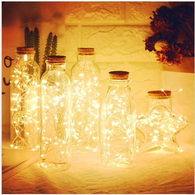 Instalatie de Craciun, Liniara,Baterii, 200 LED-uri