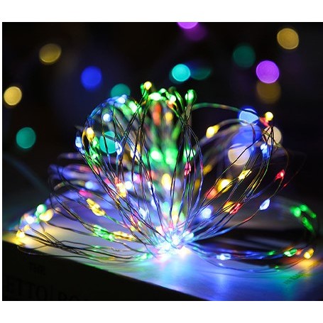 Instalatie de Craciun, Liniara,Baterii, 200 LED-uri