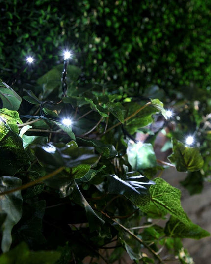 Instalatie de Craciun liniara Yoto,din care cablu priza 220V, 200 LED, 8 jocuri de lumini, controler, fir