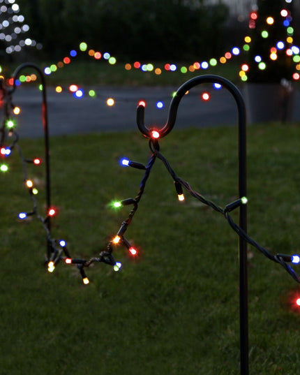 Instalatie de Craciun Liniara Yoto,Prelungitor 220V, 498 LED, 8 Jocuri de Lumini, Controler, Fir